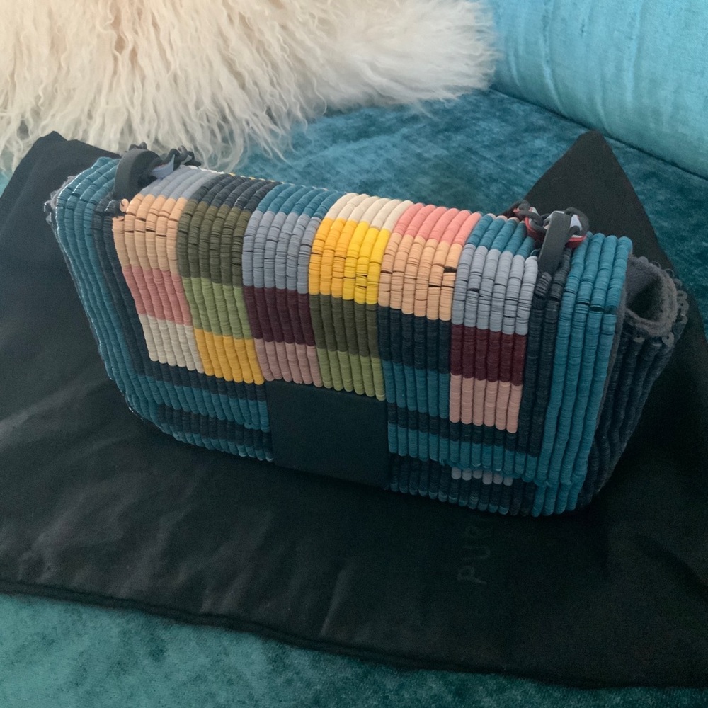 Purification Garcia Sequin Shoulder Cocktail Bag